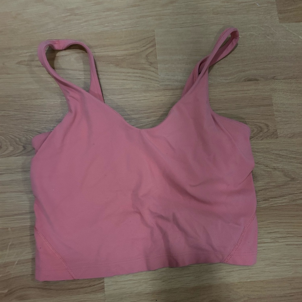 lululemon athletica Pink Crop Top